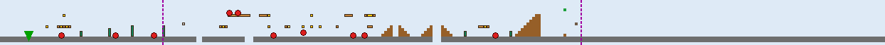 A generated level minimap, decoded straight from shipped level data